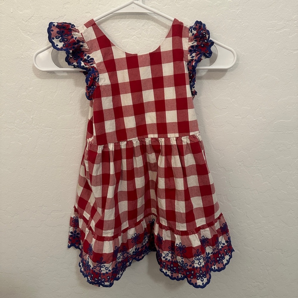 Gymboree Red and White Dress